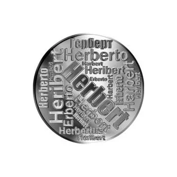 Česká jména - Herbert - velká stříbrná medaile 1 Oz