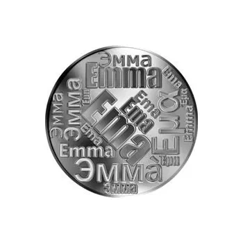 Česká jména - Ema - velká stříbrná medaile 1 Oz
