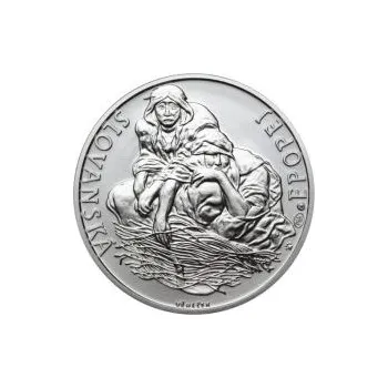 Alfons Mucha - 70 let úmrtí - 1 Oz stříbro b.k.