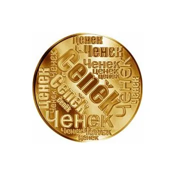Česká jména - Čeněk - velká zlatá medaile 1 Oz