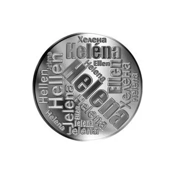 Česká jména - Helena - velká stříbrná medaile 1 Oz