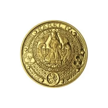 Volný čas Nejkrásnější medailon II. - Královská pečeť zlato Proof