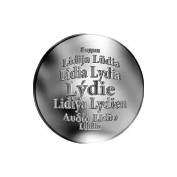 Česká jména - Lýdie - stříbrná medaile