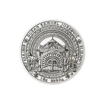 Kniha Dušan Samuel Jurkovič ( 60. let od jeho úmrtí ) - stříbro b.k.