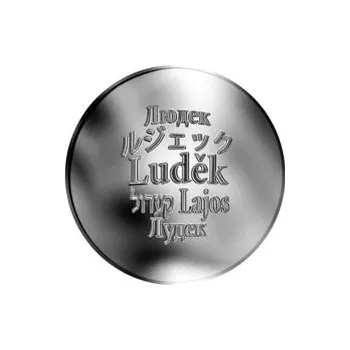 Česká jména - Luděk - stříbrná medaile