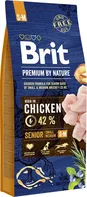 Brit Premium by Nature Senior S + M kuřecí