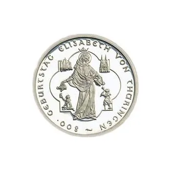2007 Elisabeth von Thüringen Silver Proof 10
