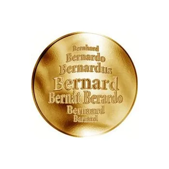Česká jména - Bernard - zlatá medaile