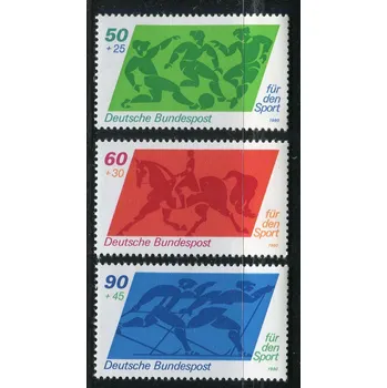 Poštovní známka (1980) MiNr. 1046 - 1048 ** - Německo - sportovní pomůcka