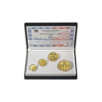 2013 - Proof - Svatováclavské dukáty - sada Au