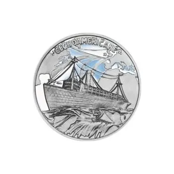 Čechoameričané - stříbro 1 Oz Proof
