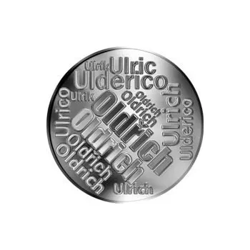 Česká jména - Oldřich - velká stříbrná medaile 1 Oz