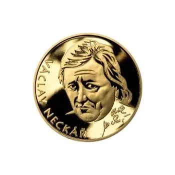 Václav Neckář - zlato 1 Oz Proof
