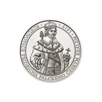 Korunovace Fridricha Falckého českým králem - stříbro b.k.