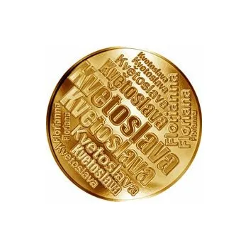 Volný čas Česká jména - Květoslava - velká zlatá medaile 1 Oz