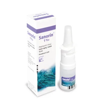 Lék na kašel, rýmu a nachlazení Sanorin sprej 10 ml