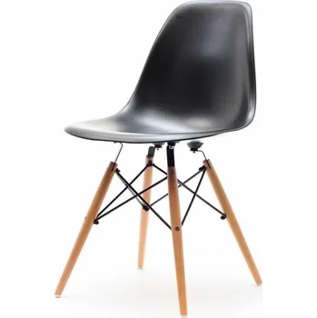 Jídelní židle MPT Židle MPC Wood - černá (poslední 3 kusy skladem)