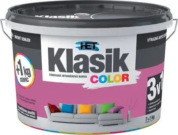 barva na zeď HET Klasik Color 7+1 kg