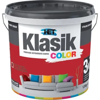 HET Klasik Color 1,5 kg, 0897 vínová