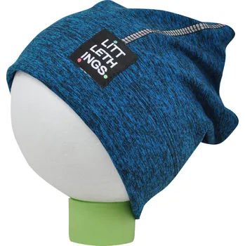 Čepice modrá melírovaná trpasličí čepice