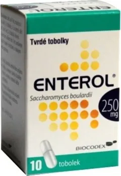 Lék na průjem Enterol 250 mg 10 tob.