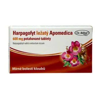 Léky na klouby a kosti Harpagofyt Apomedica 600 mg 60 tbl.