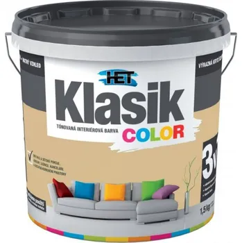 HET Klasik Color 1,5 kg, 0267 hnědá karamelová