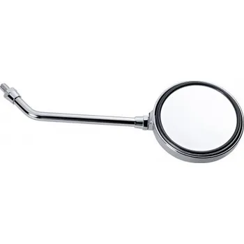 Zrcátko pro motocykl Zrcátko na motorku, čtyřkolku nebo skútr chrom homologované
