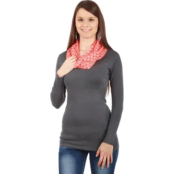 Šála Glara Dámská tunelová šála s ornamentem 38651