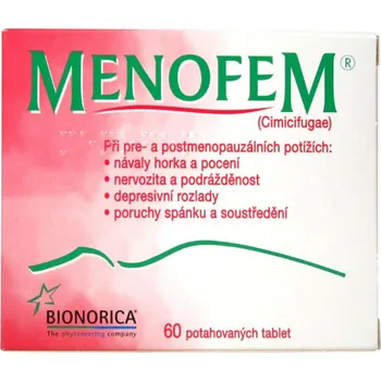Lék na ženské potíže Bionorica Menofem 20 mg