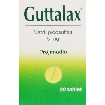 Lék proti zácpě Guttalax 20 x 5 mg