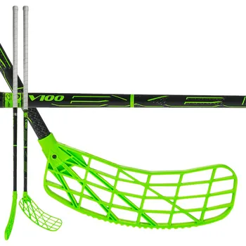 Florbalová hůl EXEL V100 Black 2.6 Round MB 101 cm