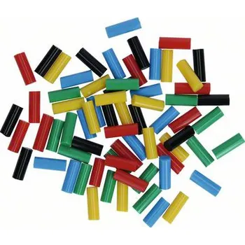 Tavná pistole Bosch Mix barevných tyčinek Gluey 70 ks