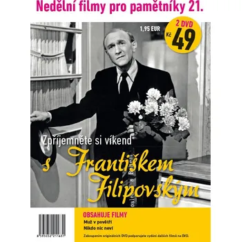 DVD film DVD Nedělní filmy pro pamětníky 21: František Filipovský