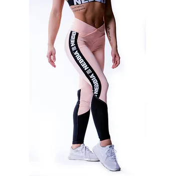 Dámské legíny Nebbia High Waist Mesh 601 lososové