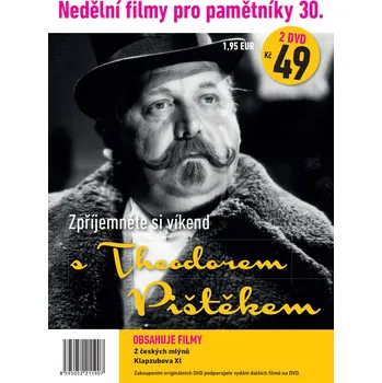 DVD film DVD Nedělní filmy pro pamětníky 30: Theodor Pištěk