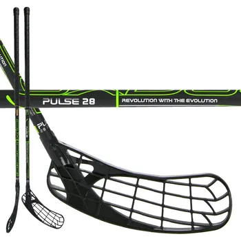 Florbalová hůl Oxdog Pulse 28 BK Sweoval MB černá 101 cm
