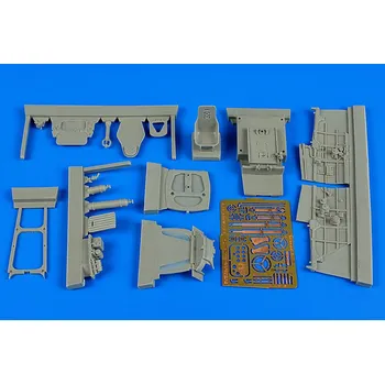 Plastikový model Aires 1/48 Lavochkin La-5 cockpit set (ZVE)