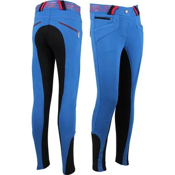 Jezdecké kalhoty Rajtky Lisa Junior QHP dětské, royal blue 164