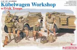 Dragon Kubelwagen Workshop w/DAK Troops…
