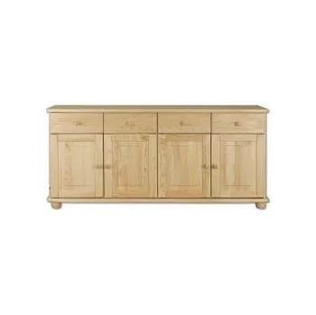 Komoda Nabytek-dreveny.cz Komoda borovice masiv masiv 141 Barevné provedení: Dub