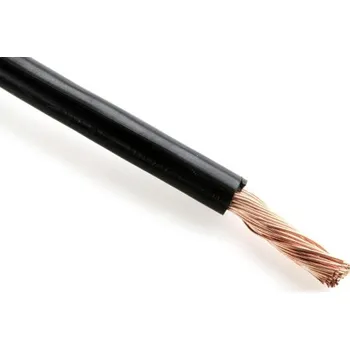 elektrický kabel H07V-K 16 černý