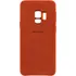 Pouzdro na mobilní telefon Samsung EF-XG960AR Alcantara Cover pro Galaxy S9 červené