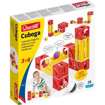 Kuličková dráha Quercetti Cuboga Basic 28 ks