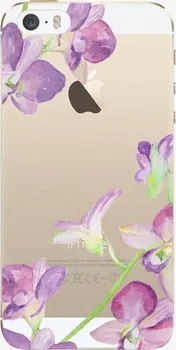 Pouzdro na mobilní telefon iSaprio Purple Orchid pro iPhone 5/5S/SE