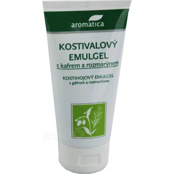 Masážní přípravek Aromatica Kostival emulgel s kafrem + rozmarýn 75 ml