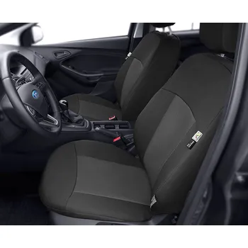 Autopotah AUTOPOTAH "KEGEL" NA PREDNI SEDACKY FORD FOCUS (II, III) 2004 - 2018 TAILORE MADE CERNO-SEDY SADA 4 KS
