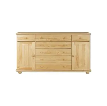 Komoda Nabytek-dreveny.cz Kombinovaná komoda masiv 150 borovice Barevné provedení: Dub