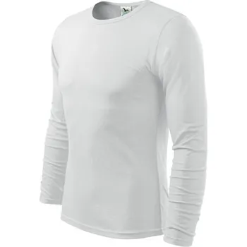 MALFINI Triko FIT-T LONG SLEEVE MAN 160g, různé barvy Velikost XXXL bílé