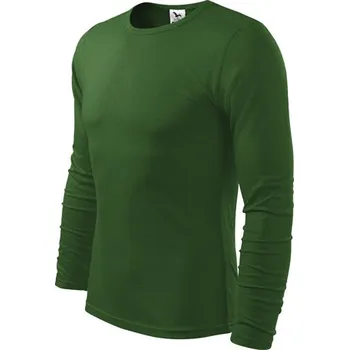 Pánské tričko MALFINI Triko FIT-T LONG SLEEVE MAN 160g, různé barvy Velikost XXL zelené